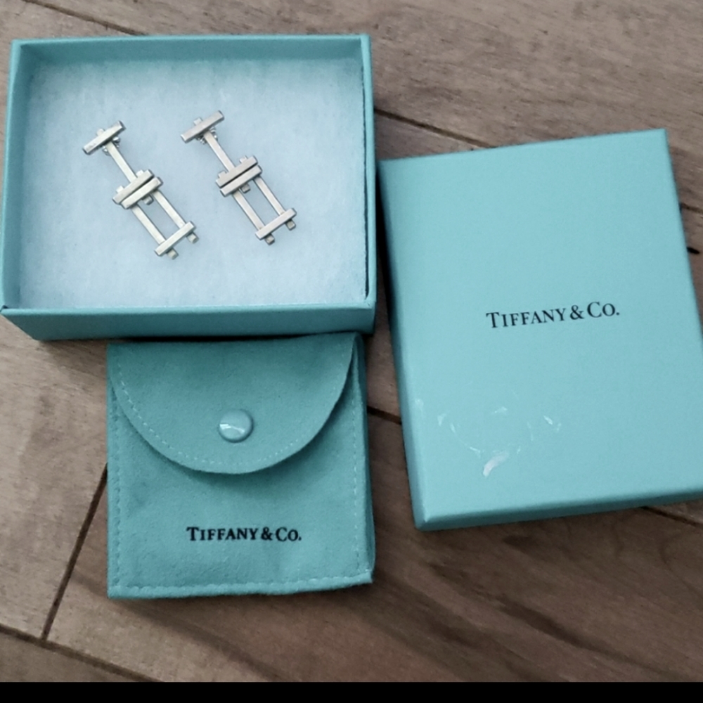 Tiffany & Co Frank Gehry Axis dangling Earrings